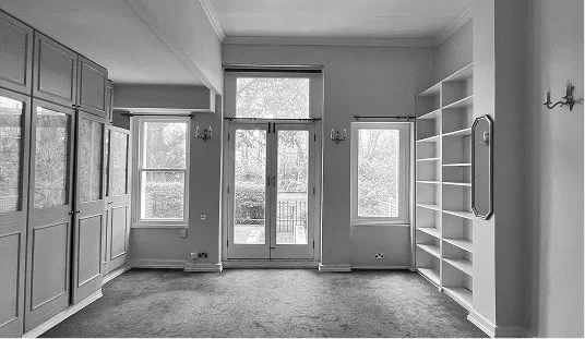 Before view 3 of Earl's Court, London
